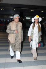 Shabana Azmi, Javed Akhtar return from IIFA Awards 2012 on 10th June 2012 (113).JPG